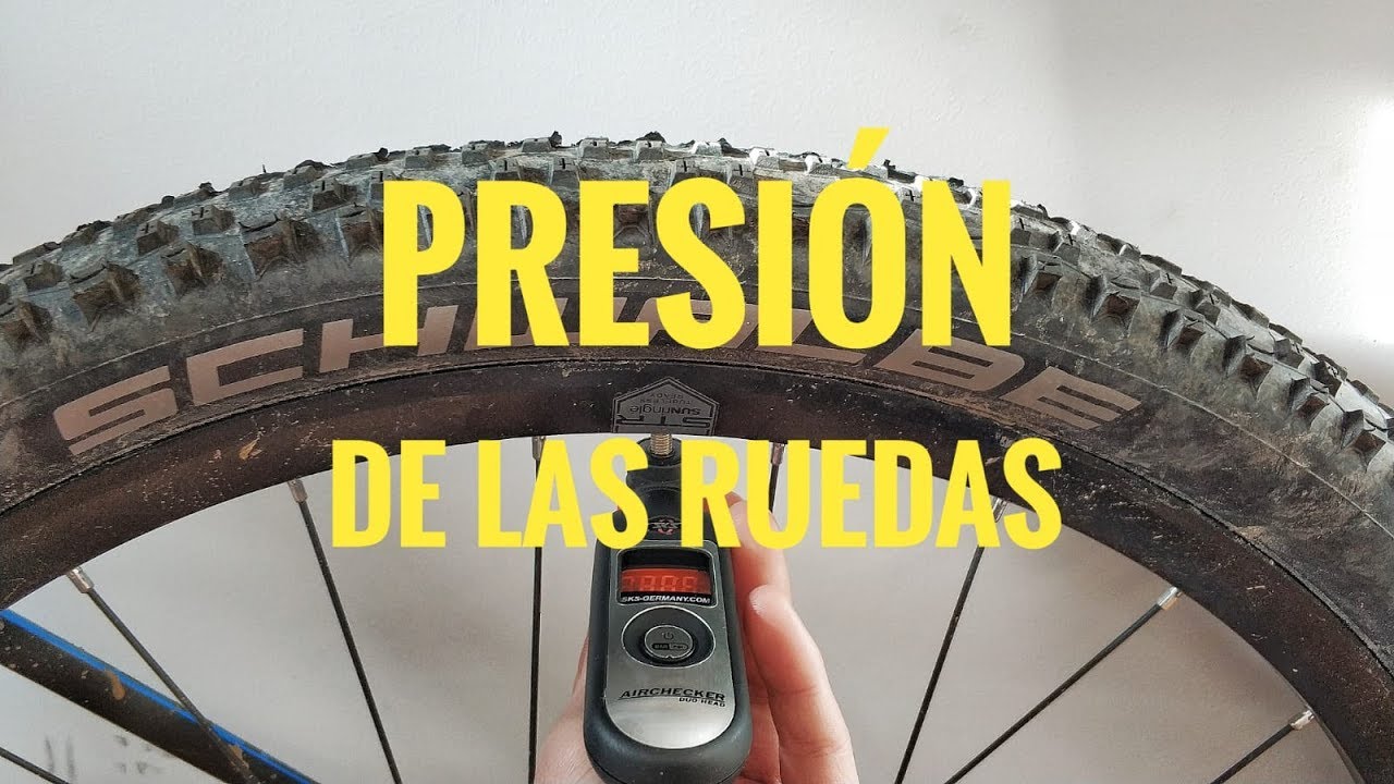 técnico Seleccione novedad PRESIÓN DE LAS RUEDAS DE BICI - YouTube