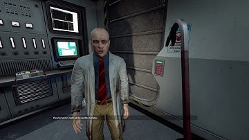 Black Mesa 1.0 - Chapter 9 Apprehension: Speak To NPC Scientist (Suit, Lambda Complex) (4K60 2020)