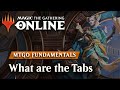 MTGO Fundamentals: What are the tabs in the client