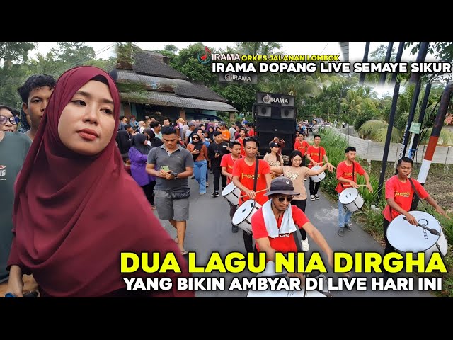 SEMAYE SIKUR BERGOYANG DENGAN DUA LAGU ENERGIK NIA DIRGHA IRAMA DOPANG DI LIVE HARI INI class=