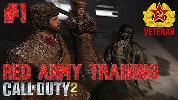 Call of Duty 2: Red Army Training Veteran 4K Gameplay