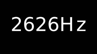Speaker Sound Test 2626Hz