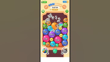 2048 Balls gameplay(Reaching 512T)