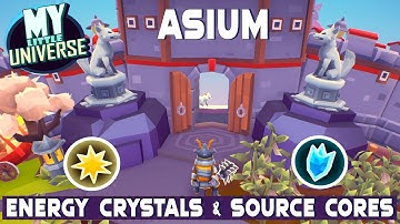 My Little Universe - Asium: All Energy Crystals and Source Cores (PC/Switch)