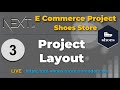 3 - Project Layout - Next.Js eCommerce Complete Project (React js , PostgreSql, Prisma, ShadCN)