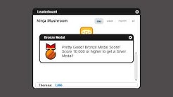 Ninja Mushroom Arcade Game Preview Mochimedia submit score
