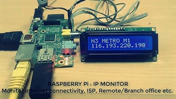 Raspberry Pi : Monitoring Server