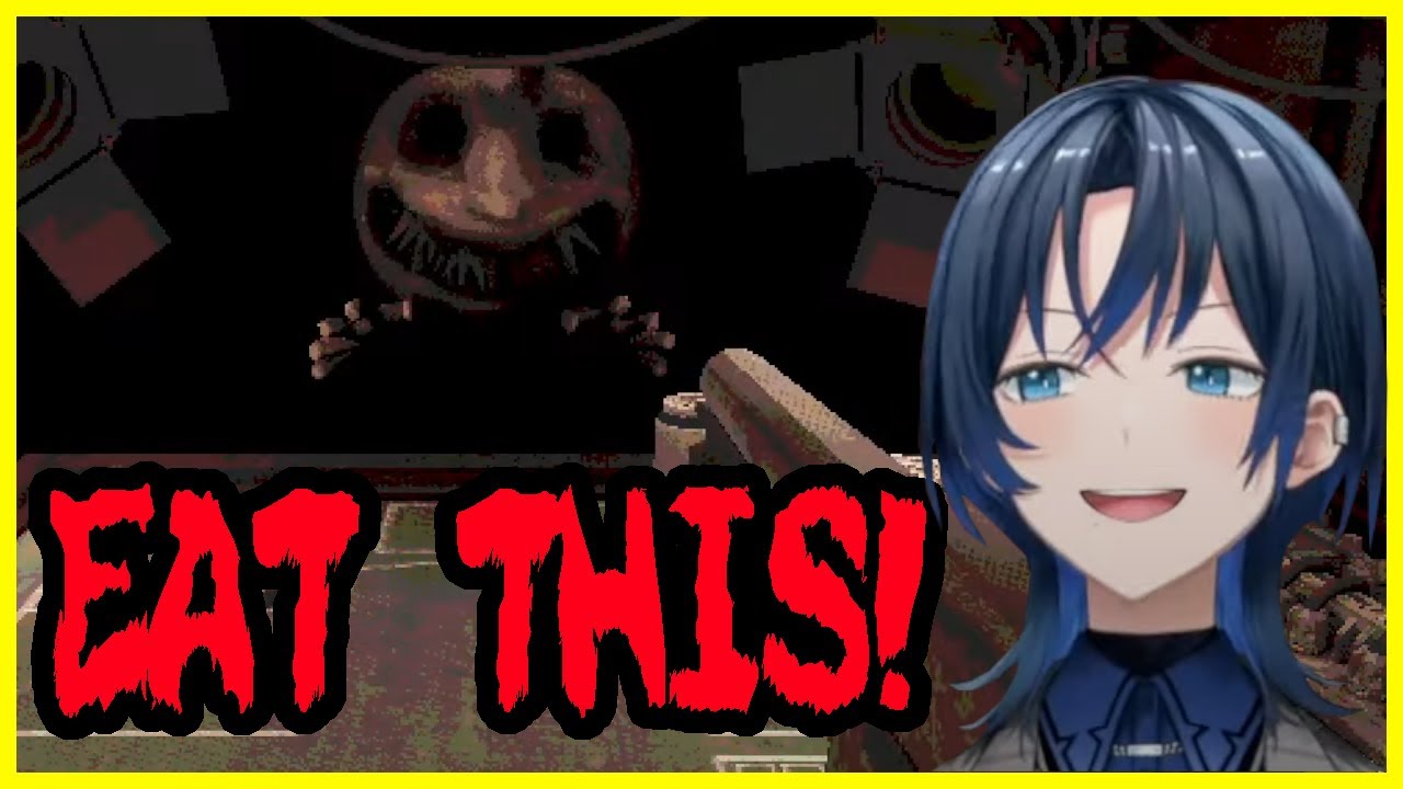 Ao-kun's battle cry does not seem to be very effective in Buckshot Roulette