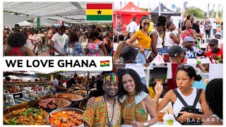 Escape to Ghana 2023 | How GHANAIANS & DIASPORAS Party at the Biggest CHOP BAR EXPERIENCE in Accra!