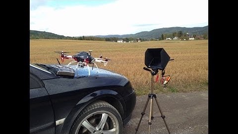 RC FLIGHT DJI FLAMEWHEEL F550 FPV FIRST TEST