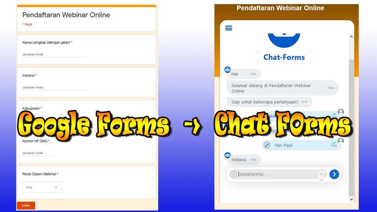 Chat forms