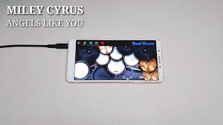 ANGELS LIKE YOU - MILEY CYRUS | REAL DRUM COVER | JIM ESCRUPOLO