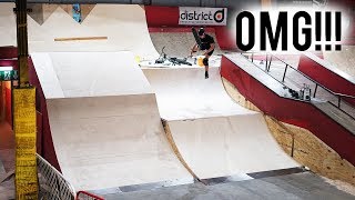 Ultimate Skatepark Step Up Section?!