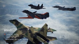 Team Domination (F-15E with 6AAMs) | Ace Combat 7 Multiplayer