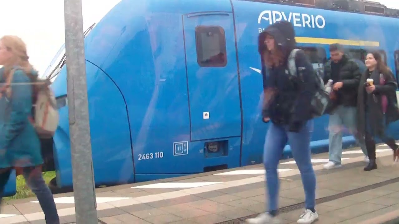 RE 89 München hbf Augsburg hbf über Mering Bahnhof Mering St Afra Kissing bis Augsburg Hochzoll Einf