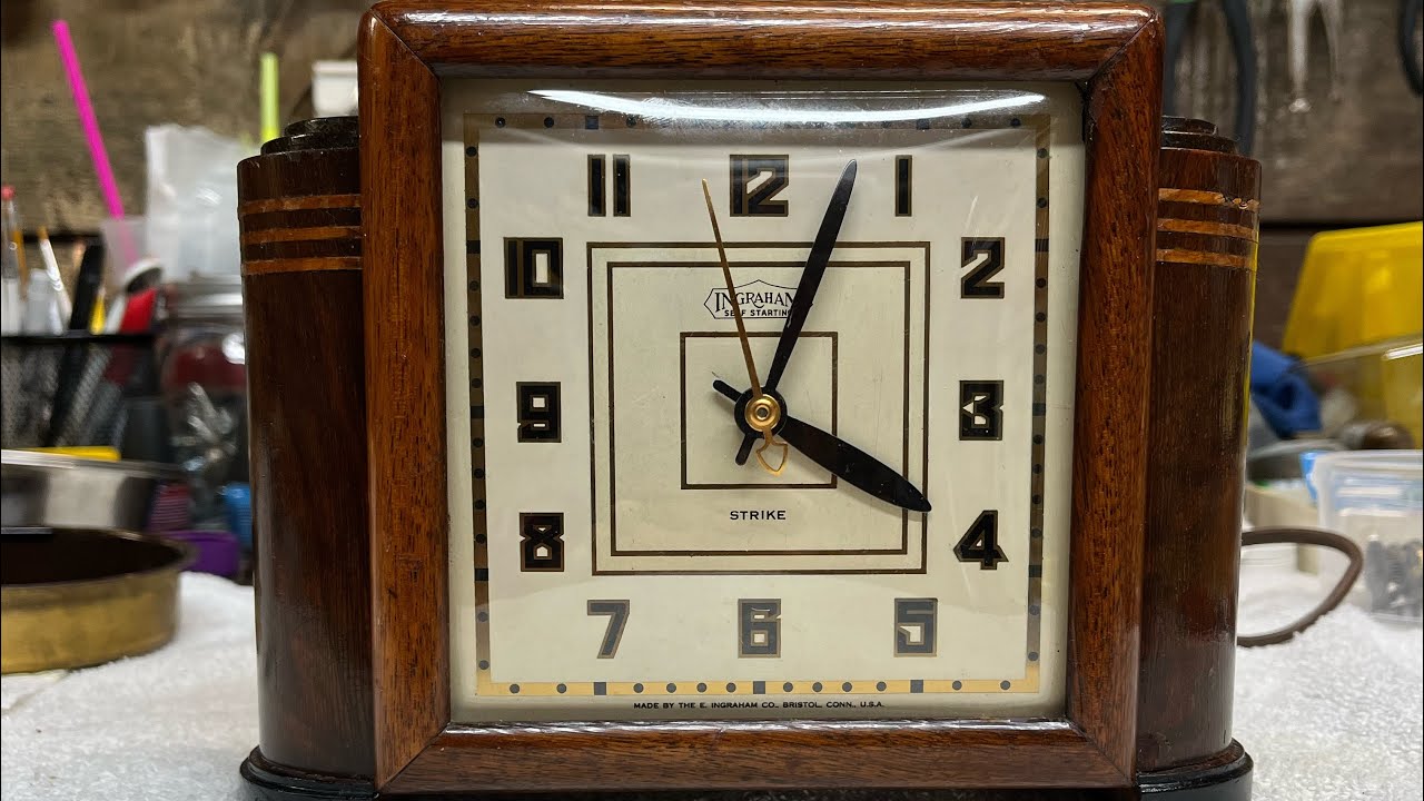 Repair and Restoration of an Ingraham Strike Clock, Model SSD1