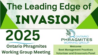 2025 OPWG Conference - Introduction, BMP, Panel: Volunteer and Grassroots Management Efforts