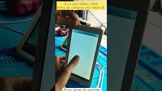 What you should know before buying a tablet!