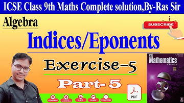 class 9 Idices/Exponents Das gupta Banerjee||a das gupta a banerjee