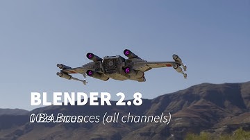 Blender 2.8 Light Bounces Test