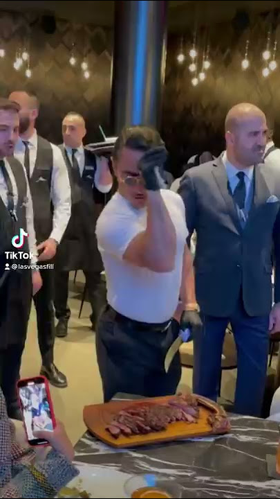 #SALTBAE restaurant in Las Vegas