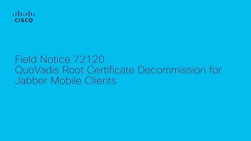 FN 72120 Explained | Cisco Jabber/ WebEx Incoming Call Failure