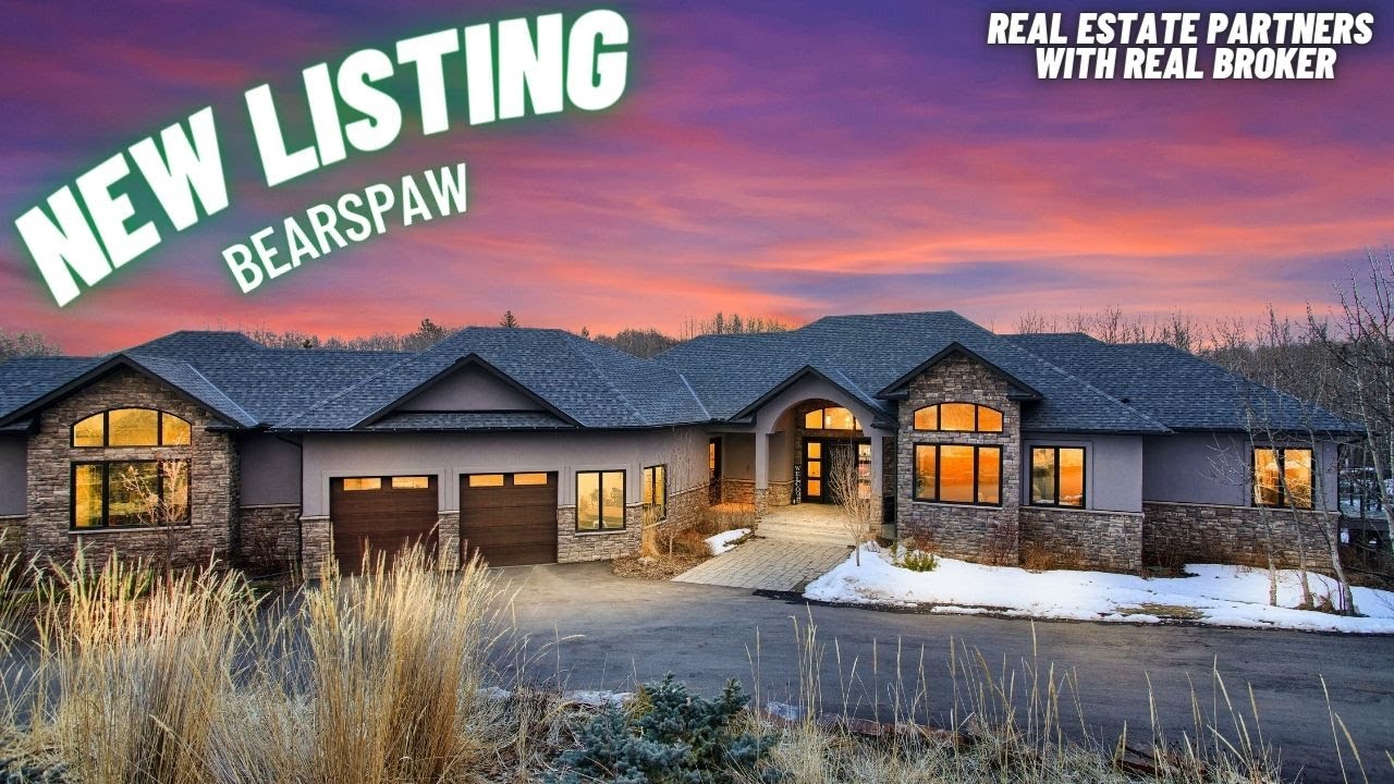 Luxury Bungalow with 6,000 sqft of living space located in Bearspaw, AB
