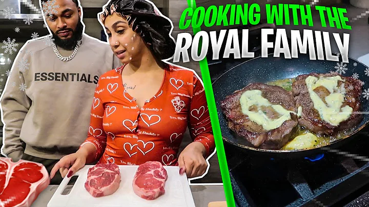 WE COOKED A FANCY DINNER TOGETHER! ( VLOGMAS DAY 1...