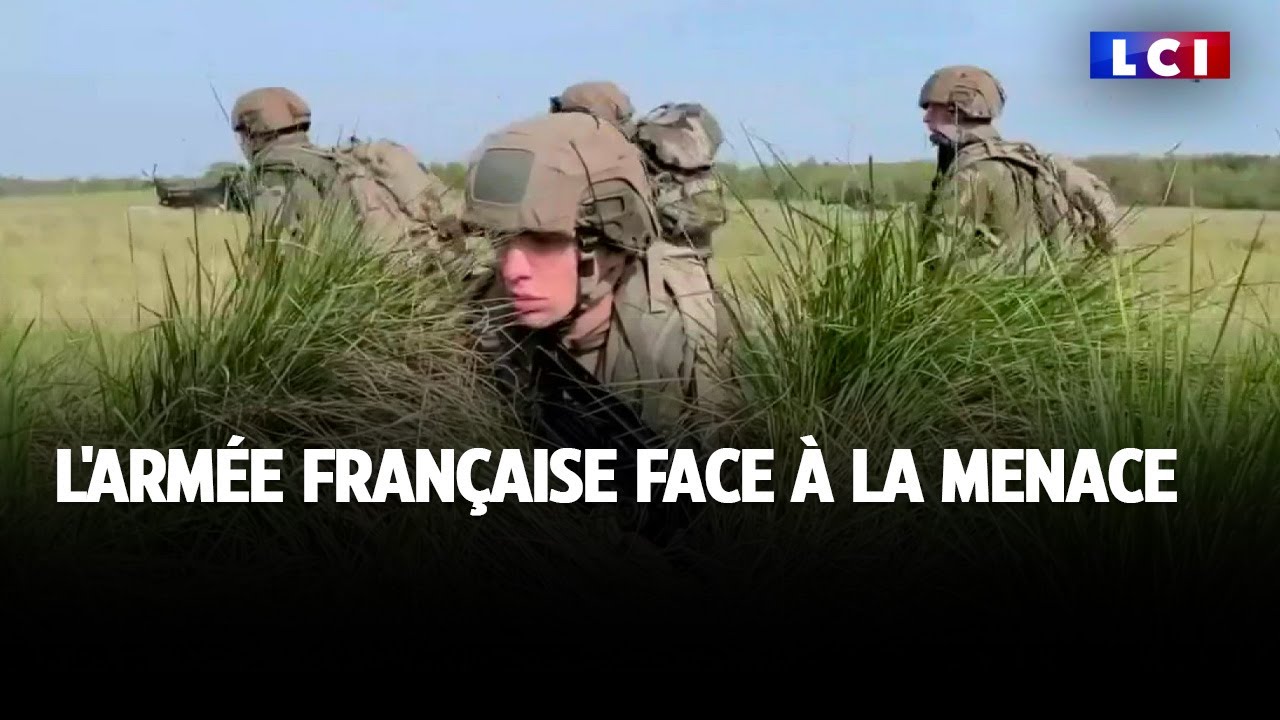 L'armée française face à la menace