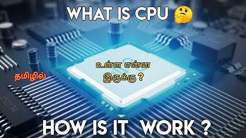 What is CPU | How is it Work | Full detail in Tamil | Explain by #0to1TAMIL_தமிழ்.