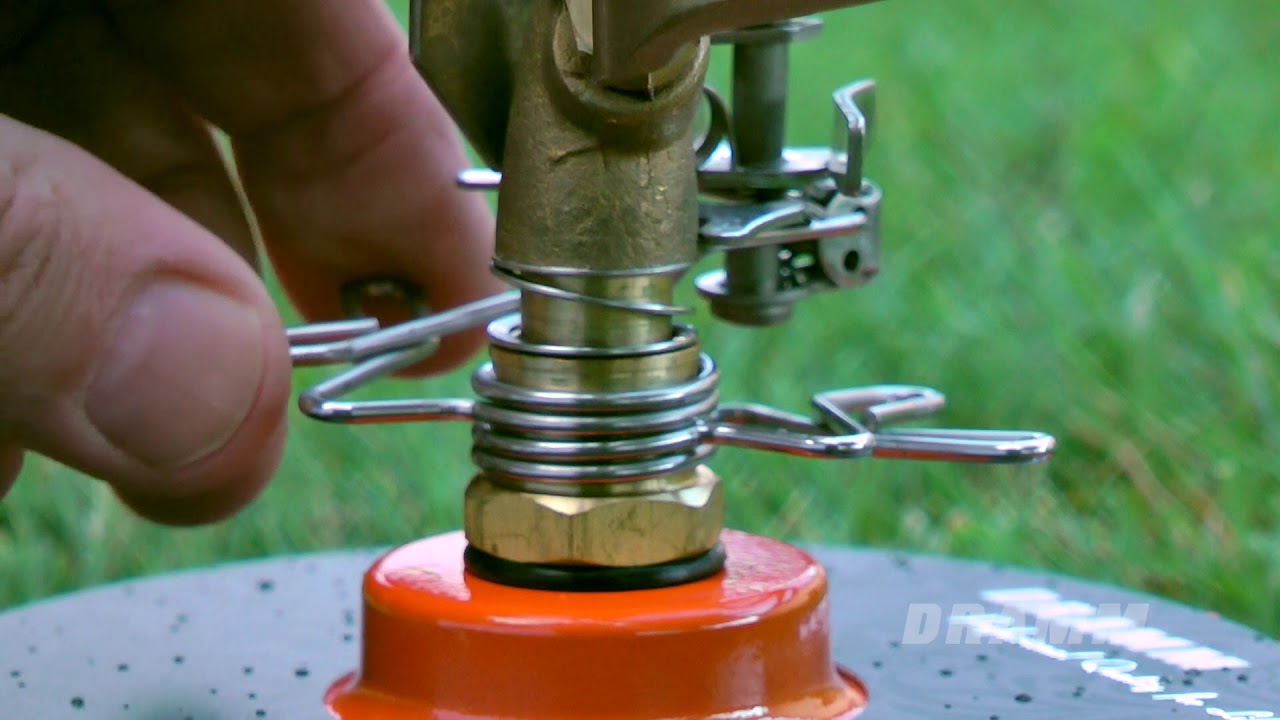 Adjusting the Spray Area & Pattern of a Dramm Impulse Sprinkler 