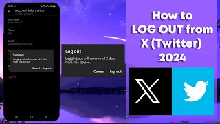 How to LOG OUT From X (Twitter) - Full Guide (March 2024)