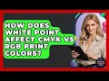 How Does White Point Affect CMYK Vs RGB Print Colors? - Graphic Design Nerd