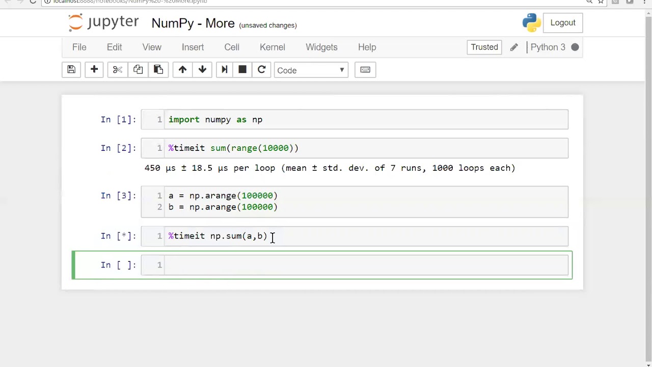 Session 2 Numpy 2 - YouTube