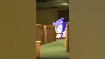 😱 SONIC THE HEDGEHOG NEXTBOT IN GMOD BACKROOMS 😱 #shorts #nextbots #gmod #garrysmod #nextbotchasing