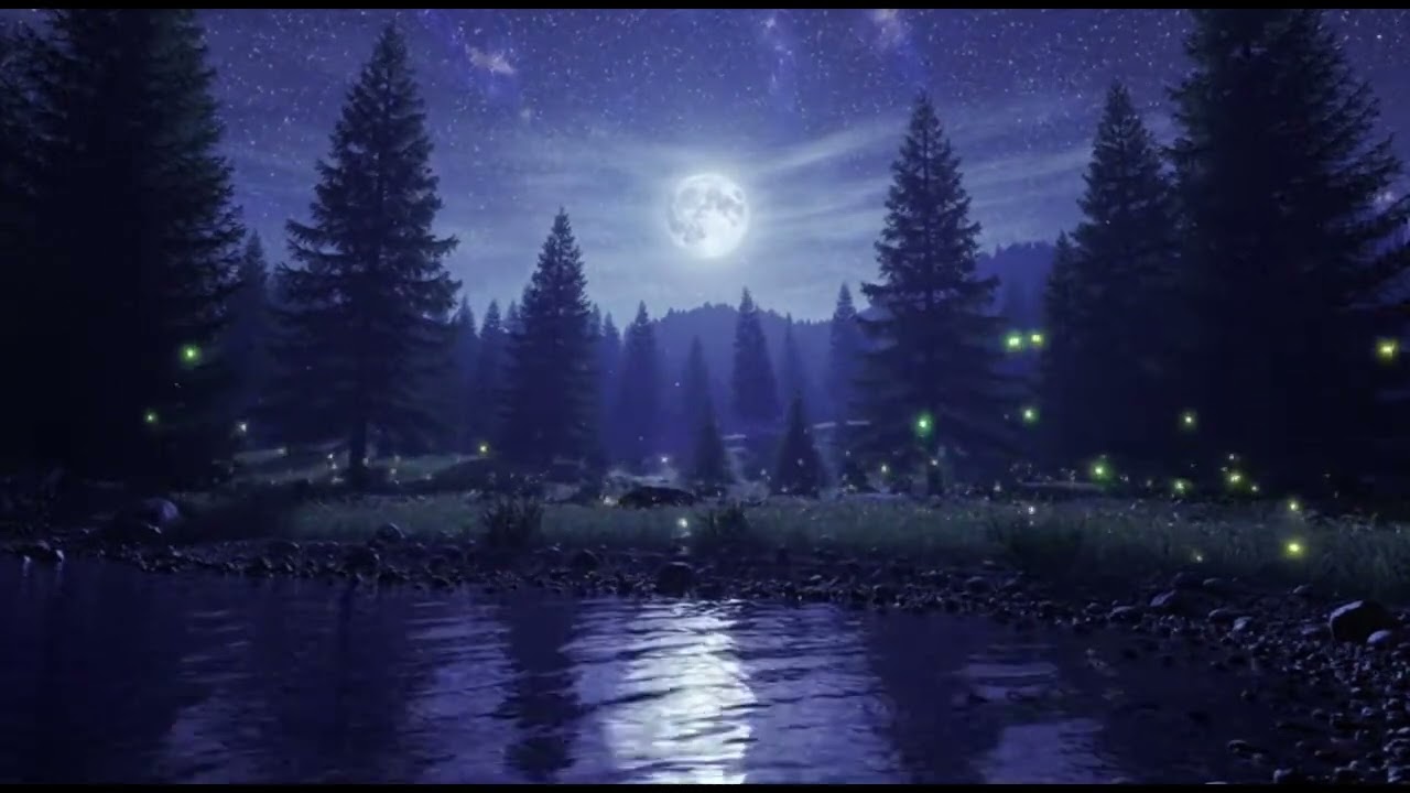 7 Hours of Peaceful Lake & Forest Sounds