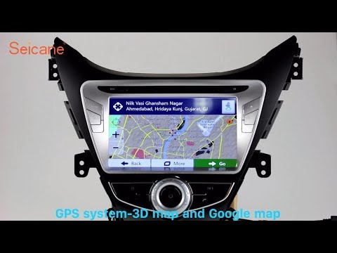 OEM 2011-2015 HYUNDAI ELANTRA MD CD Radio DVD GPS Navigation Bluetooth Stereo Removal