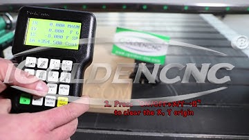 How does the rotation axis set the workpiece origin in DSP A18 control system