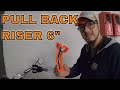 How to install oem pull back 6 risers on harley davidson softail sport glide 107 20182020