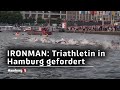 Ironman triathletin in hamburg gefordert