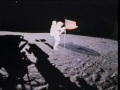 Apolo 14, Poniendo la Bandera en la Luna