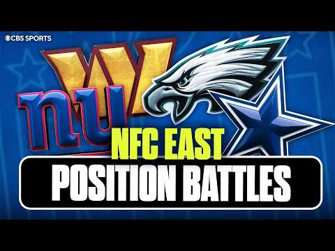 Top position battles to watch in NFC East training camps