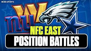 Top position battles to watch in NFC East training camps