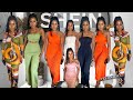Huge shein fall summer try on haul  styling outfits  kahunde doreen