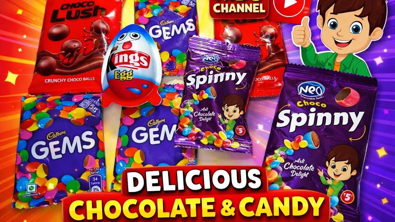 DELICIOUS CHOCOLATE & CANDIES 🍫