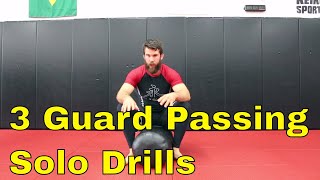 3 BJJ Solo Drills and How To Use Them During a Match or Rolling