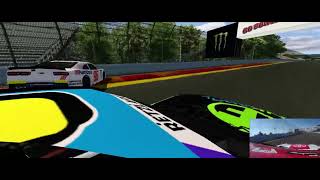 NR2003 2023 Max McLaughlin Hard Crash @ Watkins Glen Reenactment