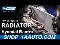 How to Replace Radiator 2007-10 Hyundai Elantra