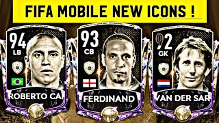 FIFA MOBILE NEW ICONS REVEALED ? NEW ICONS PREDICTIONS | NEW ICONS REFRESH | NEW ICONS | FIFA MOBILE