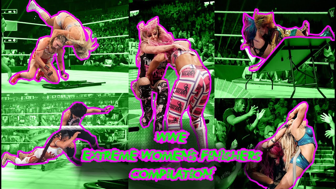 WWE - OMG Moments / OMG Finishers - Extreme Womens Finishers | COMPILATION | - |RoiDivasFan|